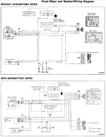 1995 Nissan hardbody radio wiring diagram #6